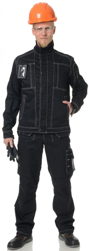 Костюм Викинг (тк.Мадейра,320) ПРАБО, черный (Кос101ч)